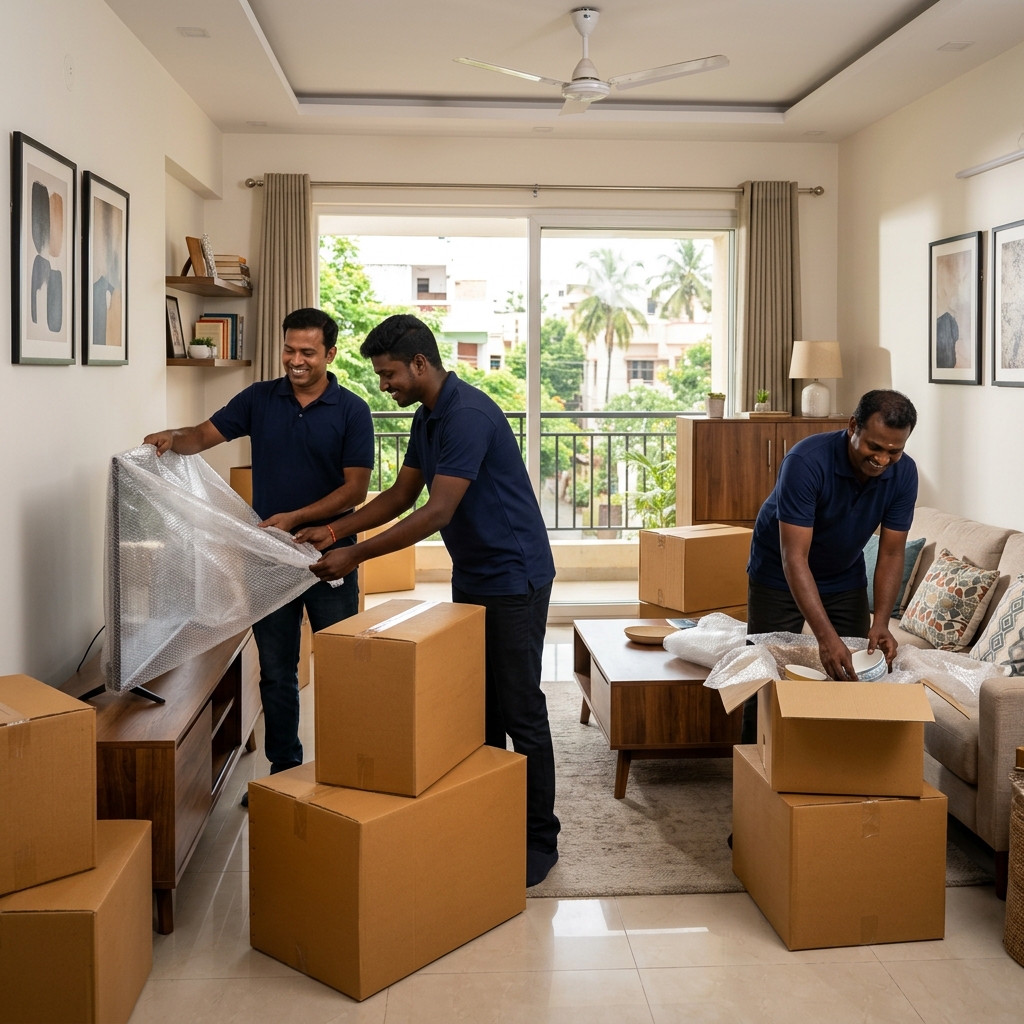 Packers and Movers Loading